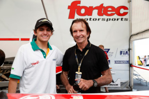 Emerson Fittipaldi e suo nipote Pietro