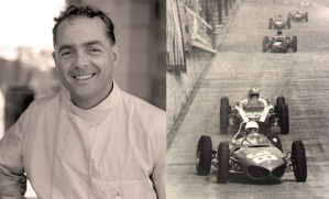 Una foro che ritrare Phil Hill, il papà di Derek Hill, che ha corso in F.1 con la Maserati nel 1958 e poi per la Ferrari con la quale nel 1961 conquistò il titolo Mondiale. Nella foto una immagine del Gp di Montecarlo del 1961