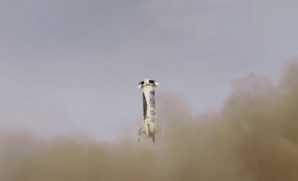 L'atterraggio del razzo Falcon 9